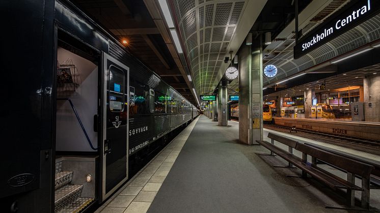Premiär för SJs nya nattåg mellan Göteborg/Stockholm och Umeå