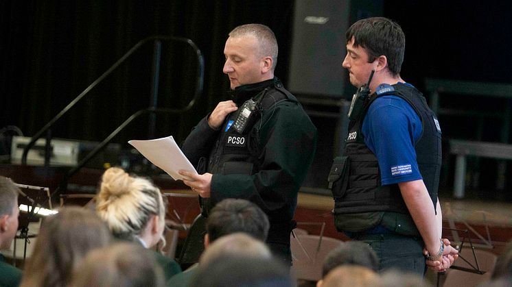Pupils learn about hate crime