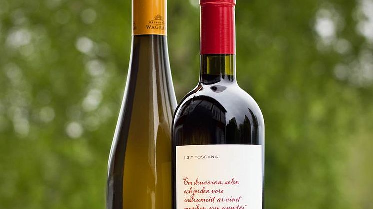 1:a juli lanseras Ernst Kirchsteigers utvalda viner från Italien och Österrike