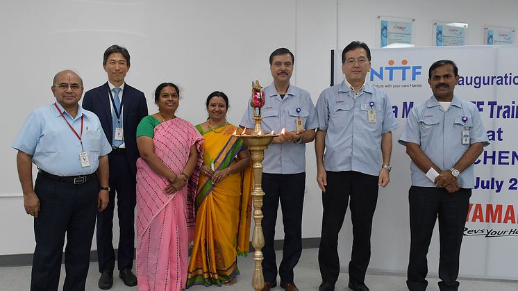 The First Opening Ceremony for the YAMAHA MOTOR NTTF Training Center (YNTC)　the Japan-India Institute for Manufacturing