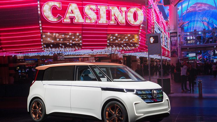 ​Volkswagen åbner med BUDD-e døren til fremtiden på CES-messen i Las Vegas