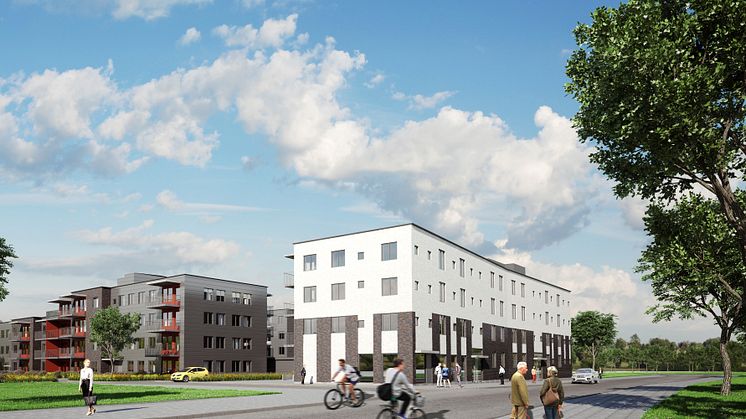 Beviljat bygglov för 89 nya lägenheter i Hyllie