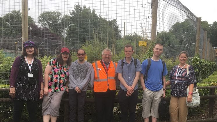 Red2Green learners enjoyed a train trip to Shepreth Wildlife Park as part of Great Northern's Try a Train experience