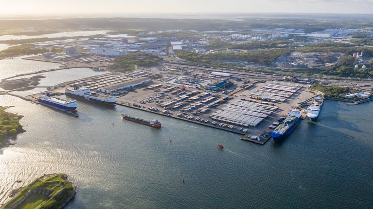 The biggest leap in customer satisfaction development among terminal operators can be seen at Gothenburg RoRo Terminal. Photo: Gothenburg Port Authority.