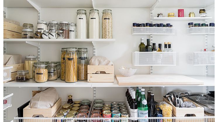 Elfa_Smarte tip til, hvordan du organiserer dit spisekammer