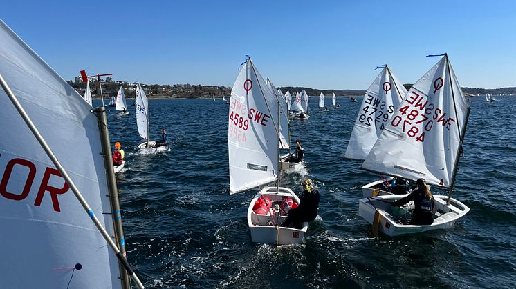 Jolleregattan Liros Nordic Race på Hakefjorden