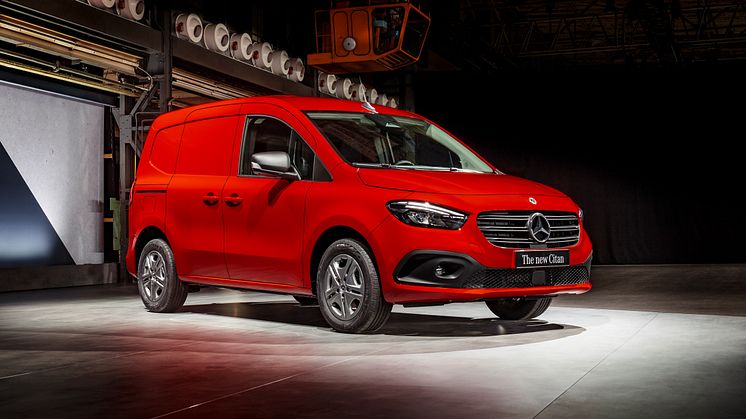 Nya Mercedes-Benz Citan: premiärvisad med både eldrift och förbränningsmotor