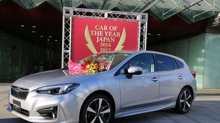 Uusi Subaru Impreza on Vuoden Auto Japanissa 2016-2017.