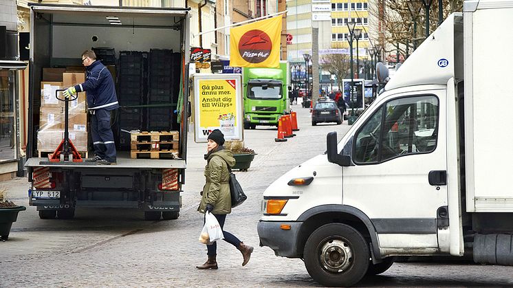 Malmö först i Sverige med ett godstrafikprogram