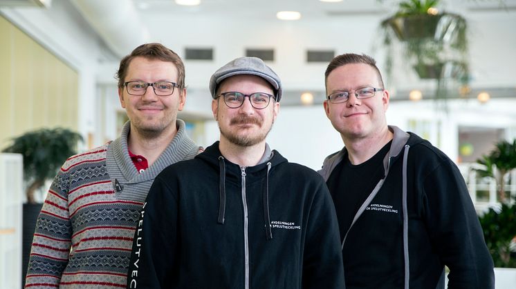 Arslan Tursic, Tobias Karlsson och Vigfus Omarsson kommer, som en del av Sweden Game Arena, besöka Game Developers Conference i San Francisco.