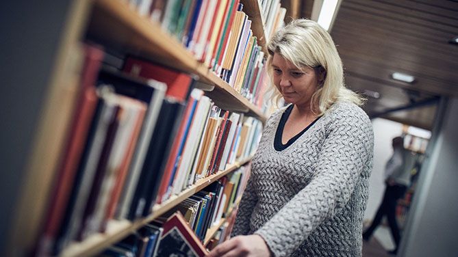 Den 9 februari blir Laröds områdesbibliotek det tredje meröppna biblioteket i Helsingborg. Foto: Freddy Billqvist