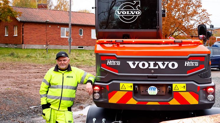 Janne Hellgren och Volvo EW60E