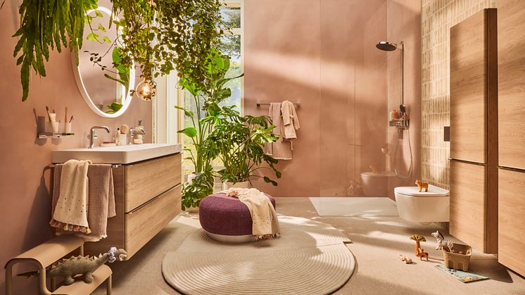 Premiummærket hansgrohe ser på det bæredygtige, komplette badeværelse og præsenterer for første gang møbler, porcelæn og spejle. Iscenesat af arkitekt Peter Ippolito inviterer de nye produkter til en udforskning af drømmebadeværelset.