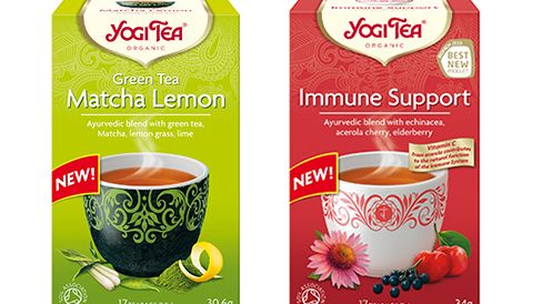 YOGI TEA Green Tea Matcha Lemon och Immune Support 