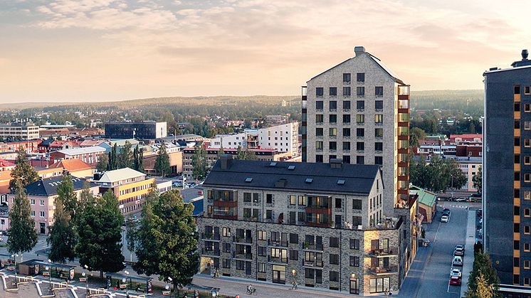 HSB Norr höjer ambitionsnivån för sitt hållbara byggande. HSB brf Guldläge blir första projektet i Skellefteå som byggs med grön betong. 