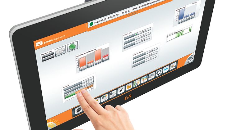 Utvecklad ergonomi med multi-touch 