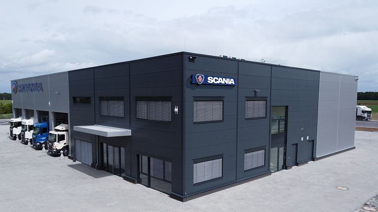Neue Werkstatt Scania Mannheim/Plankstadt eröffnet  