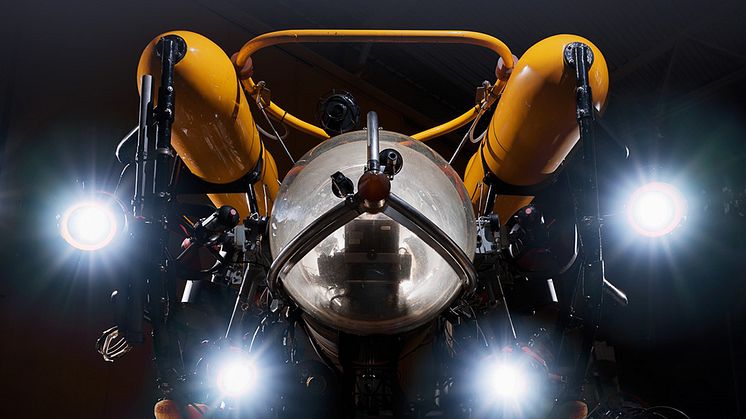 Undervattensfarkosten Mantis Foto: David Brohede