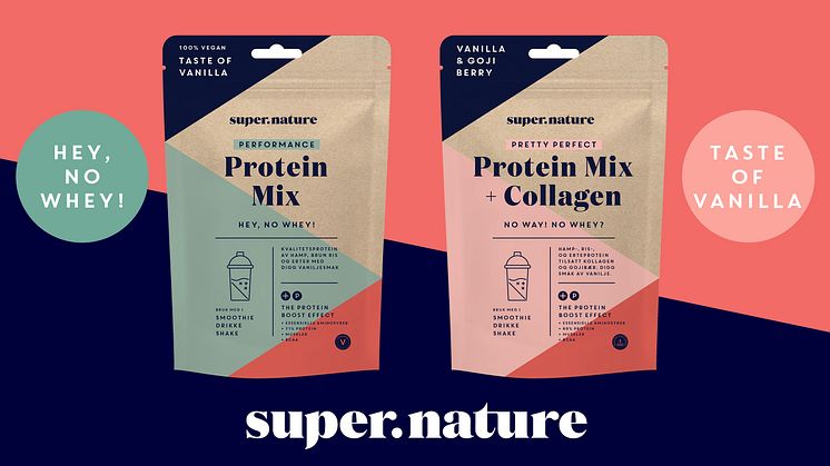 Nyheter fra Supernature: Protein Mix!