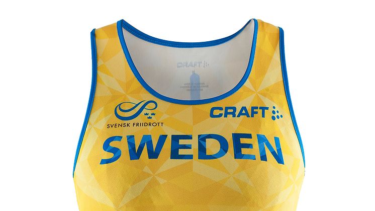 Craft - Swedish Athletics national team - Singlet front