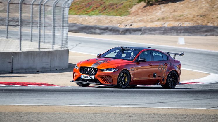 Jaguar XE SV Project 8 sætter ny rekord