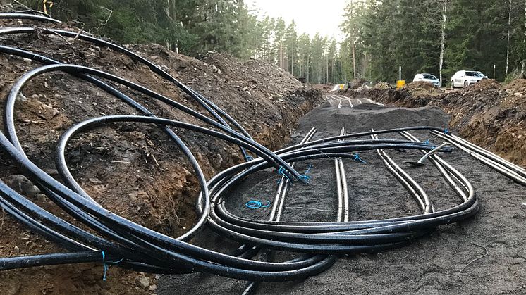 Power Forze levererar och installerar kraftkabel, optofibernät och nätstationer till vindkraft i Markbygden.