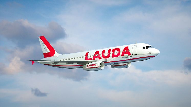 Picture: Laudamotion aircraft A 320. Photo: Laudamotion