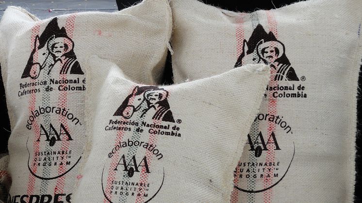 Nespresso AAA Sustainable quality program coffee bags 