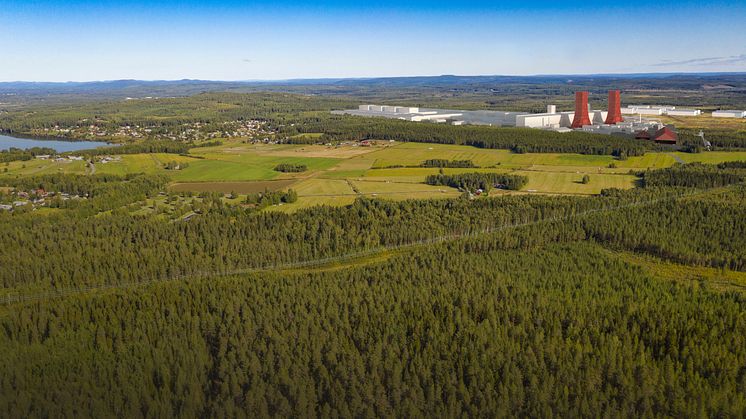 Foto H2 Green Steel. OBS! kan skilja sig från verkligheten.