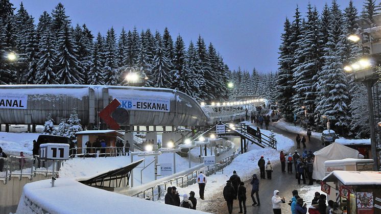 ENSO-Eiskanal in Altenberg (Foto: TVE/Egbert Kamprath)