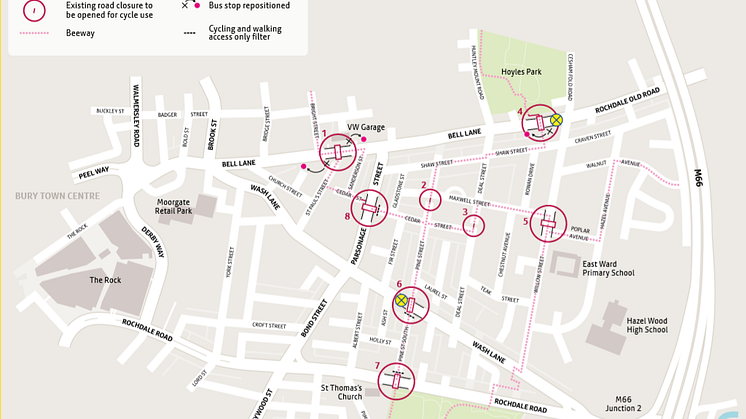 ​Residents asked for views on Bee Network cycle and walking safety schemes