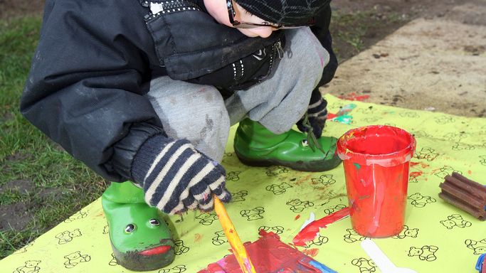 Halloween fun and crafts at Bury Library