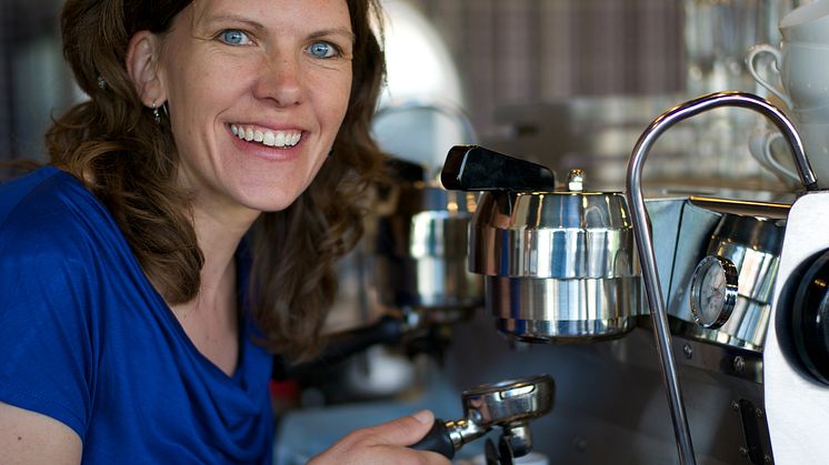 Anna Nordström tar kaffet till nya höjder