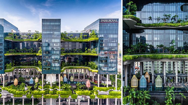 PARKROYAL on Pickering, World's Leading Green City Hotel in Singapore
