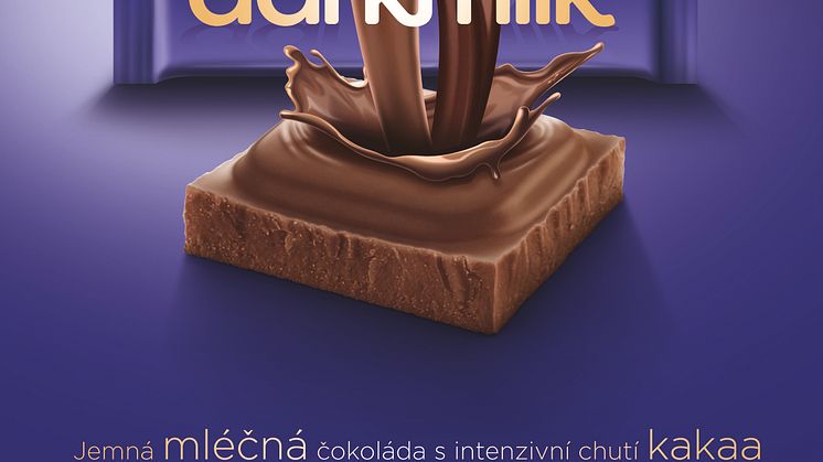 Milka uvádí na trh novou řadu čokolád Milka Darkmilk