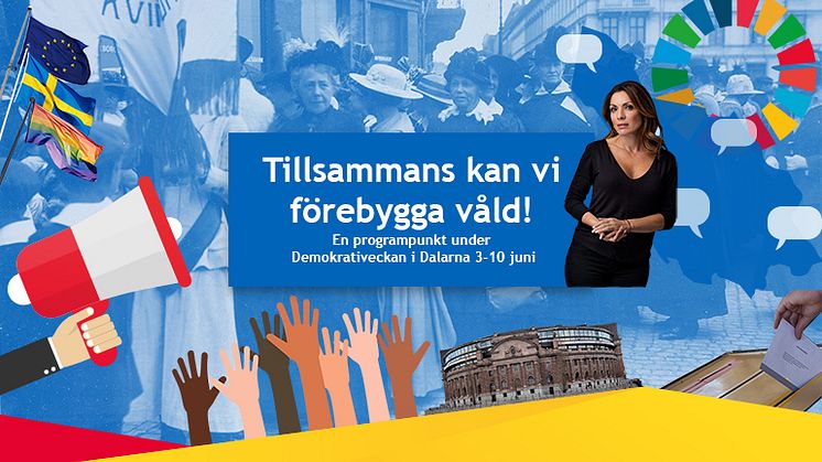 Pressinbjudan: tillsammans kan vi förebygga våld i Dalarna!