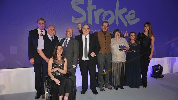 Neath Port Talbot Stroke Support Group with Robert Bathurst and Alex Jones 