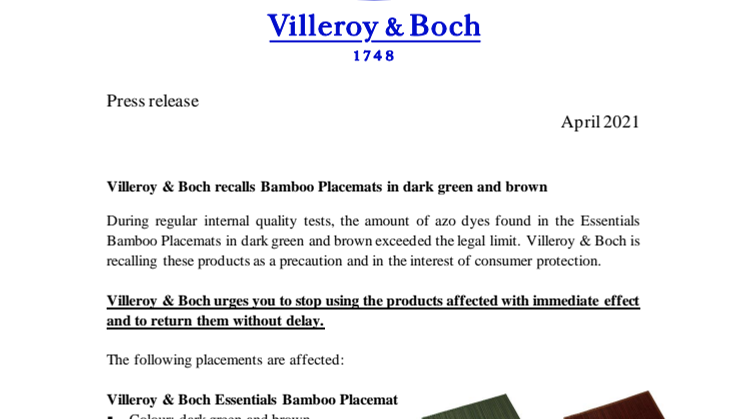 VuB_Villeroy & Boch recalls Bamboo Placemats in dark green and brown_2021_en.pdf