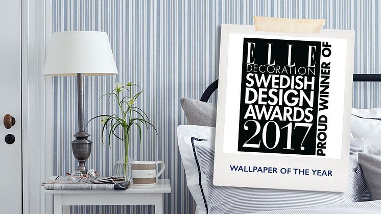 The collection Lexington - Wallpaper of the Year, at Elle decoration Swedish Design Awards 2017