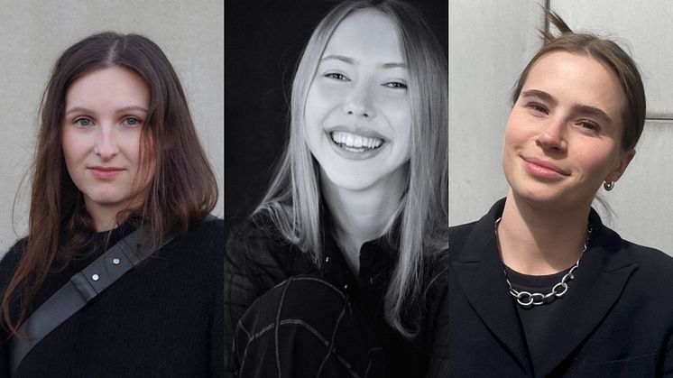 Thea, Nelly och Vera till Design Talents på Formex 