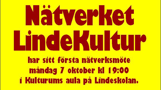Nätverket Lindekultur inbjuder till första nätverksmötet