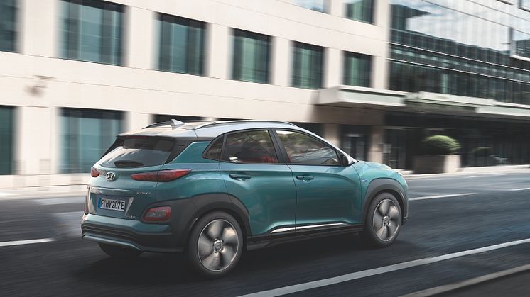 Helt nya Hyundai Kona Electric.