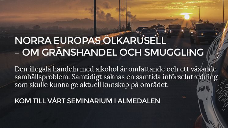 Norra Europas ölkarusell – om gränshandel och smuggling