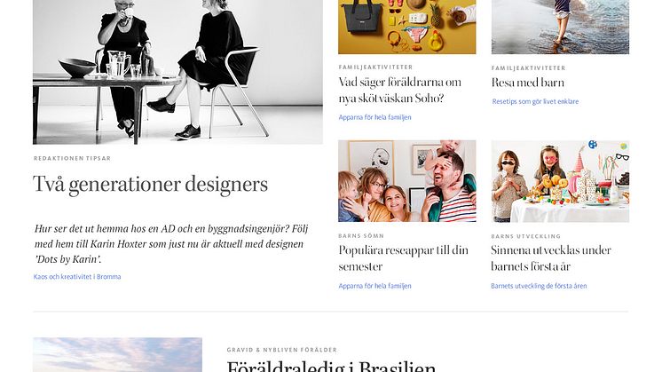 BABYBJÖRN lanserar en ny webbplats med ett online magasin - This is Life