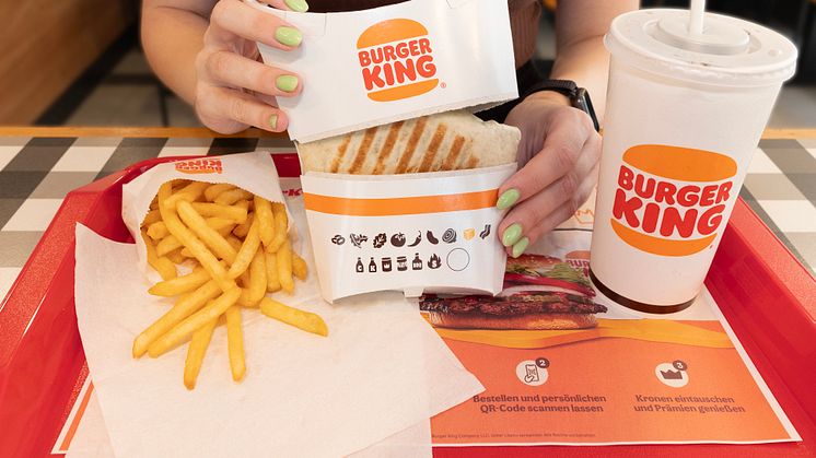 Eckig ist das neue Rund: Fast Food Fusion bei Burger King®