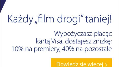 Do 40% rabatu w serwisie VoD.pl przy płatności kartą Visa