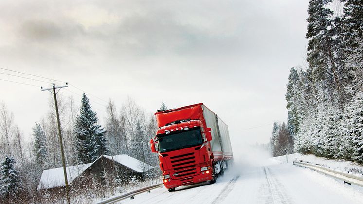 Norsk overgangsordning på plads for vinterdæk til lastbiler og busser
