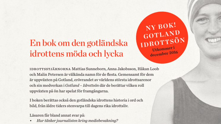 En bok om den gotländska idrottens möda och lycka
