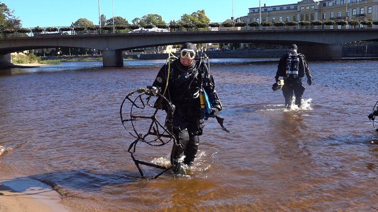 Karlstad Dykarklubb. Foto: Rune Borgström.