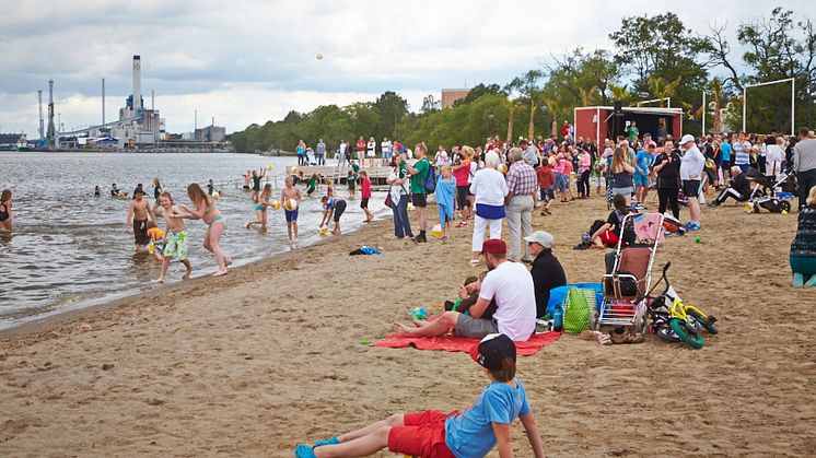 Lögastrand. Foto: Pia Nordlander.